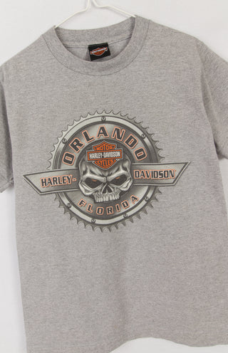 GOAT Vintage Harley Skull Tee    Tees  - Vintage, Y2K and Upcycled Apparel