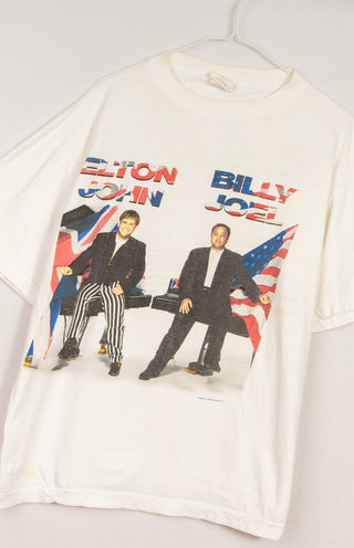 GOAT Vintage Elton John Billy Joel Tee    Tees  - Vintage, Y2K and Upcycled Apparel