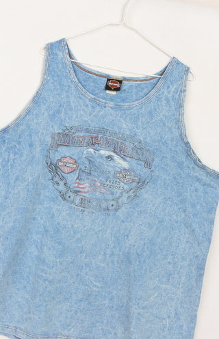 GOAT Vintage Harley Tank    Tees  - Vintage, Y2K and Upcycled Apparel