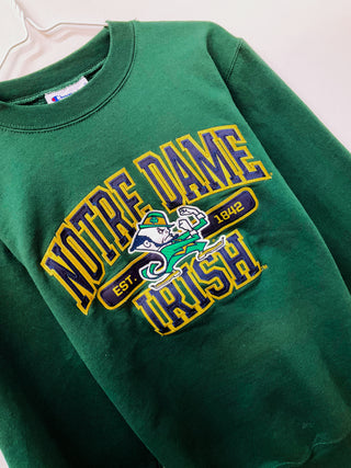 GOAT Vintage Notre Dame Sweatshirt    Sweatshirts  - Vintage, Y2K and Upcycled Apparel