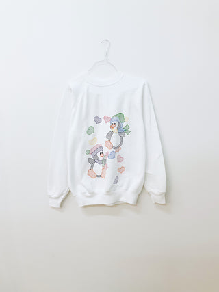 GOAT Vintage Penguin Holiday Sweatshirt    Sweatshirts  - Vintage, Y2K and Upcycled Apparel