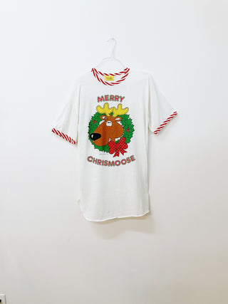 GOAT Vintage Moose Holiday Sweatshirt    Sweatshirts  - Vintage, Y2K and Upcycled Apparel