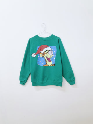 GOAT Vintage Tigger Holiday Sweatshirt    Sweatshirts  - Vintage, Y2K and Upcycled Apparel