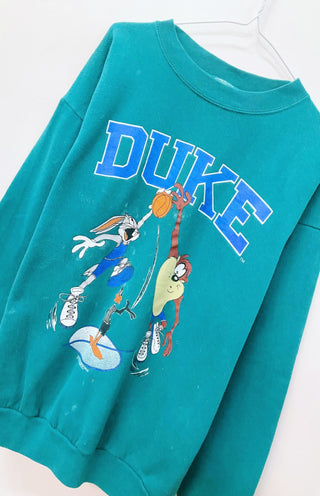 GOAT Vintage Looney Tunes Duke Sweatshirt    Sweatshirts  - Vintage, Y2K and Upcycled Apparel