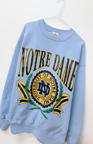 GOAT Vintage Notre Dame Sweatshirt    Sweatshirts  - Vintage, Y2K and Upcycled Apparel