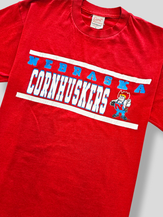 GOAT Vintage Nebraska Cornhuskers Tee    Tee  - Vintage, Y2K and Upcycled Apparel