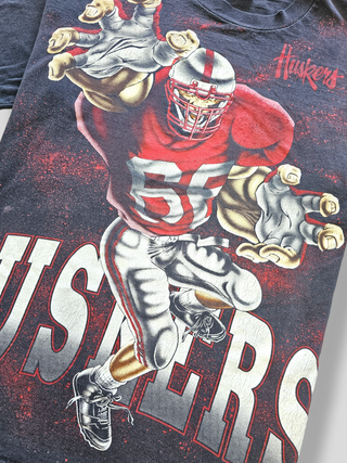 GOAT Vintage Huskers Tee    Tee  - Vintage, Y2K and Upcycled Apparel