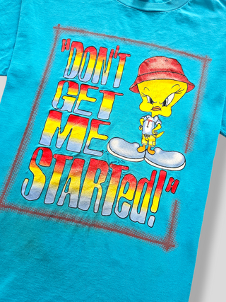 GOAT Vintage Don't Get Me Started Tweety Tee    Tee  - Vintage, Y2K and Upcycled Apparel