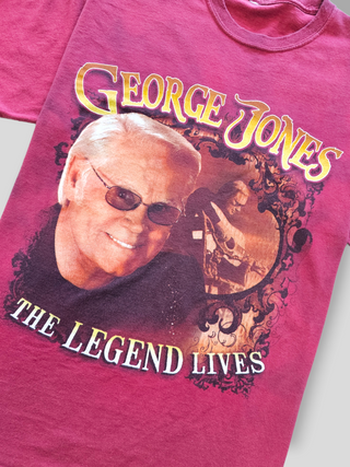GOAT Vintage George Jones Tee    Tee  - Vintage, Y2K and Upcycled Apparel