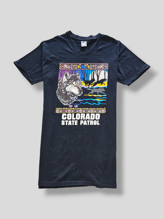 GOAT Vintage Colorado State Patrol Tee    Tee  - Vintage, Y2K and Upcycled Apparel