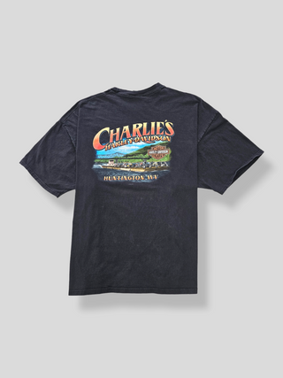 GOAT Vintage Charlie's Harley Tee    Tee  - Vintage, Y2K and Upcycled Apparel