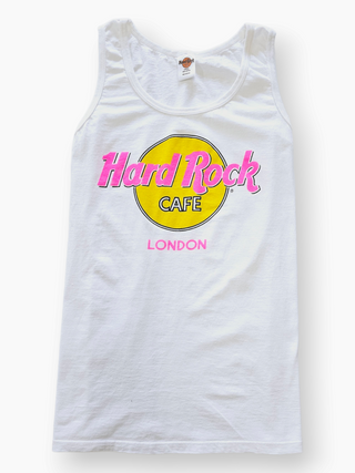 GOAT Vintage Hard Rock Cafe Tank    Tee  - Vintage, Y2K and Upcycled Apparel
