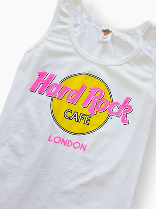 GOAT Vintage Hard Rock Cafe Tank    Tee  - Vintage, Y2K and Upcycled Apparel