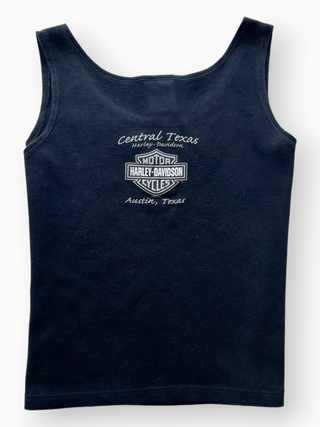 GOAT Vintage Harley 105 Years Tank    Tee  - Vintage, Y2K and Upcycled Apparel