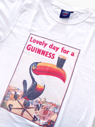 GOAT Vintage Guinness Beer Tee    Tee  - Vintage, Y2K and Upcycled Apparel