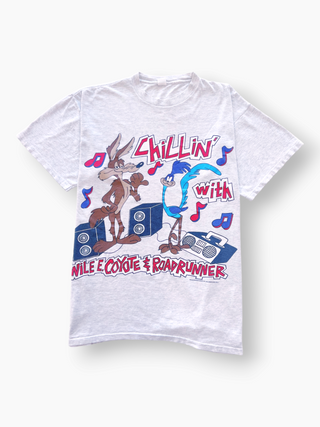 GOAT Vintage Coyote and Roadrunner Tee    Tee  - Vintage, Y2K and Upcycled Apparel