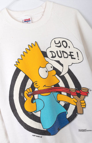 GOAT Vintage 1990 Bart Sweatshirt    Sweatshirt  - Vintage, Y2K and Upcycled Apparel