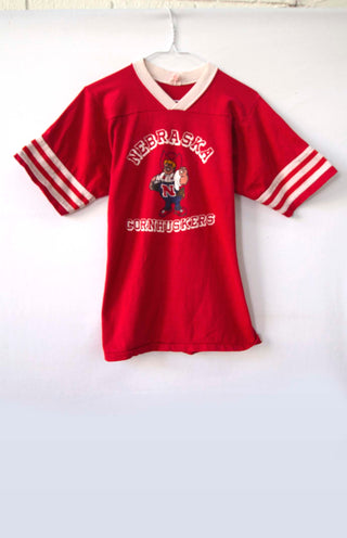 GOAT Vintage Nebraska Cornhuskers Tee Rare    Tee  - Vintage, Y2K and Upcycled Apparel