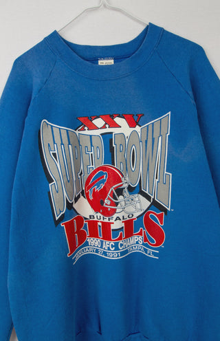 GOAT Vintage Bills Sweatshirt    Sweatshirts  - Vintage, Y2K and Upcycled Apparel