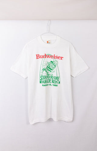 GOAT Vintage Budweiser Parade Run Tee    T-shirt  - Vintage, Y2K and Upcycled Apparel
