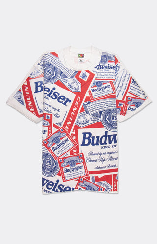 GOAT Vintage Budweiser Tee    T-shirt  - Vintage, Y2K and Upcycled Apparel