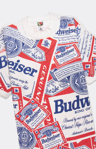GOAT Vintage Budweiser Tee    T-shirt  - Vintage, Y2K and Upcycled Apparel