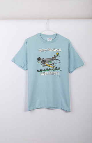 GOAT Vintage Bush Pilot Tee    T-shirt  - Vintage, Y2K and Upcycled Apparel