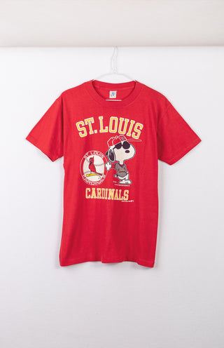 GOAT Vintage Cardinals x Snoopy Tee    T-shirt  - Vintage, Y2K and Upcycled Apparel
