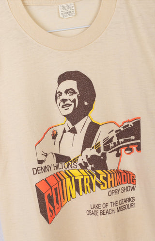 GOAT Vintage Denny Hiltons Tee    T-shirt  - Vintage, Y2K and Upcycled Apparel