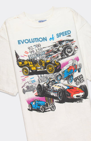 GOAT Vintage Evolution of Speed Tee    T-shirt  - Vintage, Y2K and Upcycled Apparel
