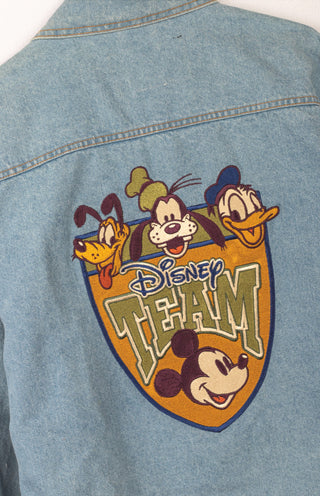 GOAT Vintage Disney Team Denim Jacket    Denim jacket  - Vintage, Y2K and Upcycled Apparel
