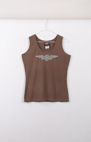 GOAT Vintage Y2K Harley Tank    Tank  - Vintage, Y2K and Upcycled Apparel
