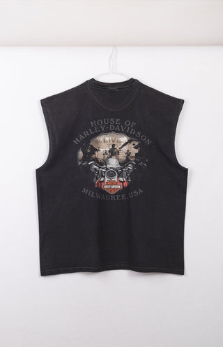 GOAT Vintage Y2K Harley Tank    Tank  - Vintage, Y2K and Upcycled Apparel