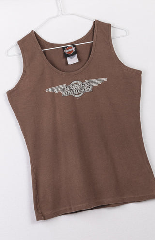 GOAT Vintage Y2K Harley Tank    Tank  - Vintage, Y2K and Upcycled Apparel