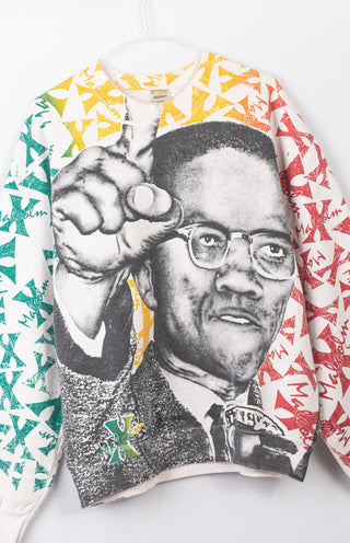 GOAT Vintage Malcolm X Sweatshirt    Sweatshirt  - Vintage, Y2K and Upcycled Apparel