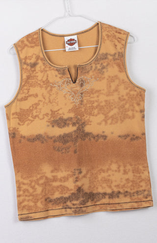 GOAT Vintage Y2K Harley Tank    Tank  - Vintage, Y2K and Upcycled Apparel
