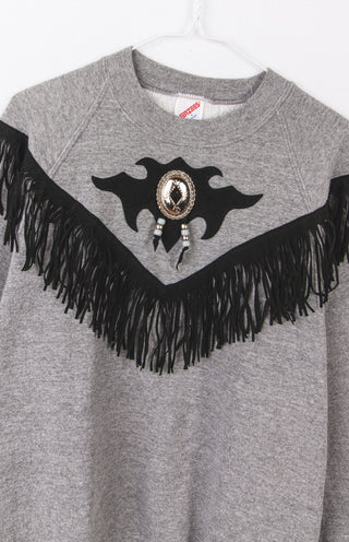 GOAT Vintage Western Fringe Sweatshirt    Sweatshirt  - Vintage, Y2K and Upcycled Apparel
