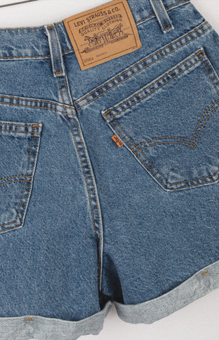 GOAT Vintage Levi's 954 Cuffed Shorts    Shorts  - Vintage, Y2K and Upcycled Apparel