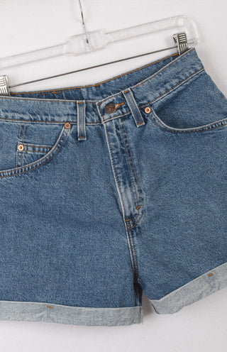 GOAT Vintage Levi's 954 Cuffed Shorts    Shorts  - Vintage, Y2K and Upcycled Apparel