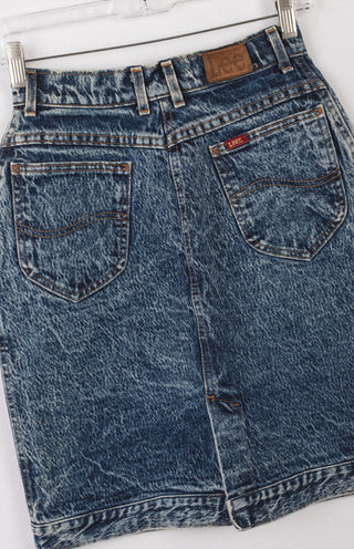 GOAT Vintage Lee Denim Skirt    Skirt  - Vintage, Y2K and Upcycled Apparel