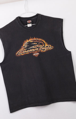 GOAT Vintage Y2K Harley Tank    Tank  - Vintage, Y2K and Upcycled Apparel