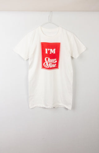 GOAT Vintage Shurfine Tee    T-Shirts  - Vintage, Y2K and Upcycled Apparel