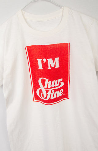 GOAT Vintage Shurfine Tee    T-Shirts  - Vintage, Y2K and Upcycled Apparel