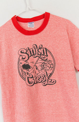 GOAT Vintage Creek Ringer Tee    Tees  - Vintage, Y2K and Upcycled Apparel