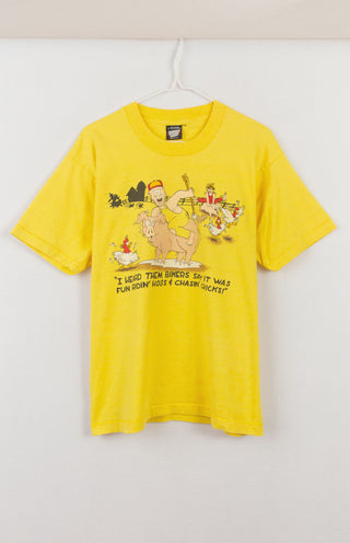GOAT Vintage Biker Tee    Tees  - Vintage, Y2K and Upcycled Apparel