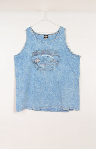 GOAT Vintage Harley Tank    Tees  - Vintage, Y2K and Upcycled Apparel