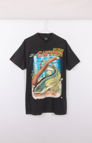 GOAT Vintage Georgia Catfish Tee    T-shirt  - Vintage, Y2K and Upcycled Apparel