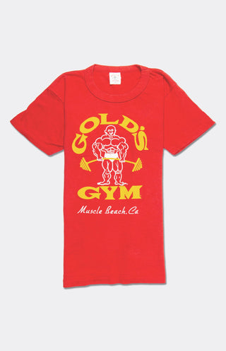 GOAT Vintage Gold's Gym Tee    T-shirt  - Vintage, Y2K and Upcycled Apparel