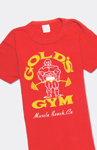 GOAT Vintage Gold's Gym Tee    T-shirt  - Vintage, Y2K and Upcycled Apparel