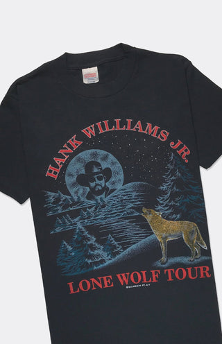 GOAT Vintage Hank Williams Jr. Tee    T-shirt  - Vintage, Y2K and Upcycled Apparel